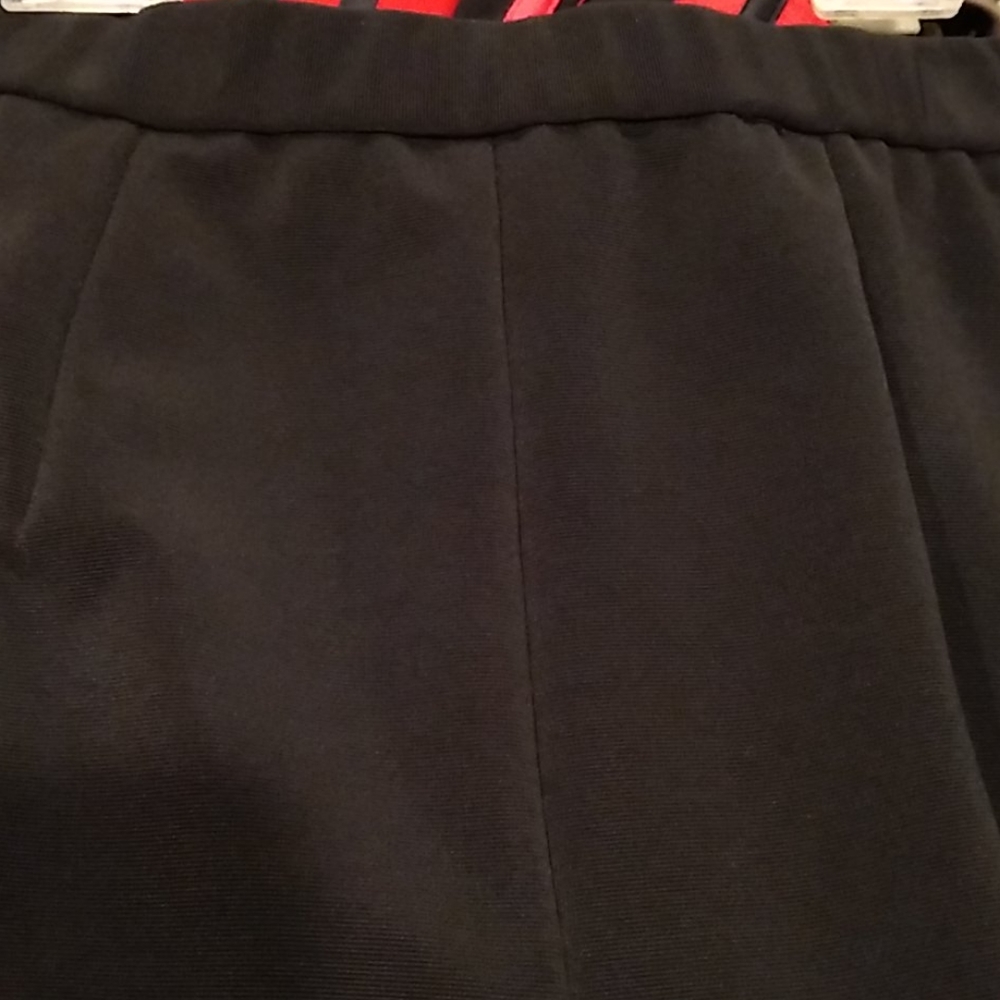 Chico's Black stretch pants Tights Ribbed size 4, nwt - Picture 6 of 8